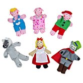 Bigjigs Toys Prstov masci pohdkov postaviky