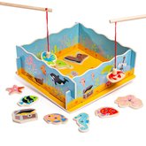 Bigjigs Toys Magnetick chytn rybiek