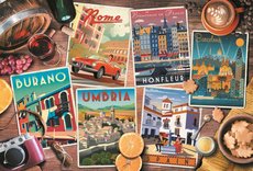 Trefl Puzzle 1500 - Cestovn po Evrop