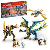 LEGO® Ninjago 71796 Živelný drak proti robotovi císařovny