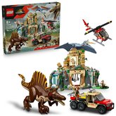 LEGO Jurassic World 76976 Leteck mise se spinosaurem a quetzalcoatlem
