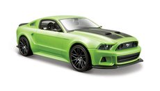 Maisto - 2014 Ford Mustang Street Racer, matn zelen, 1:24