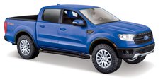 Maisto - 2019 Ford Ranger, metal modr, 1:27