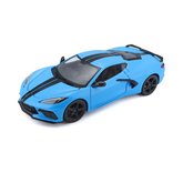 Maisto - 2020 Chevrolet Corvette Stingray Coupe Z51, modr, 1:24
