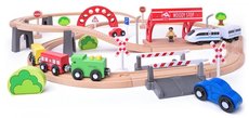 Woody Vlkodrha s elektrickou mainkou a viaduktem