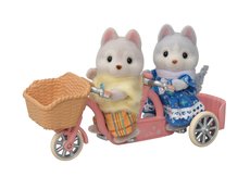 Sylvanian Families Tandemov kolo pro Husky sourozence