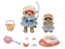 Sylvanian Families 5804 Vyd sestry na dovolen u moe