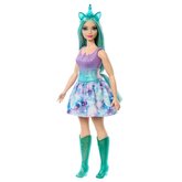 Mattel Barbie Pohádková víla Jednorožec - fialová HRR15